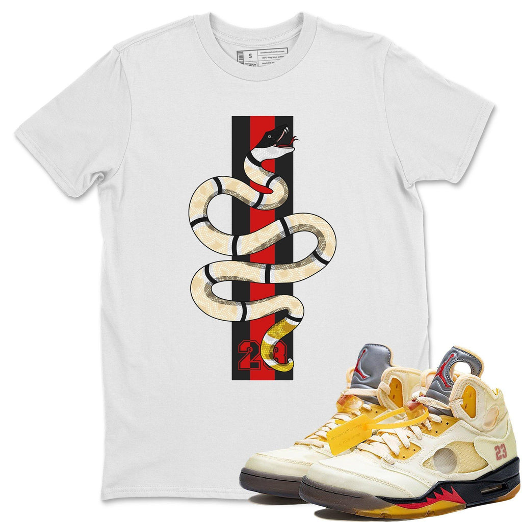 Snake Match White Tee Shirts | Sail