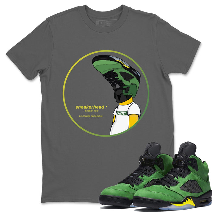 Sneakerhead Match Cool Grey Tee Shirts | Oregon Ducks