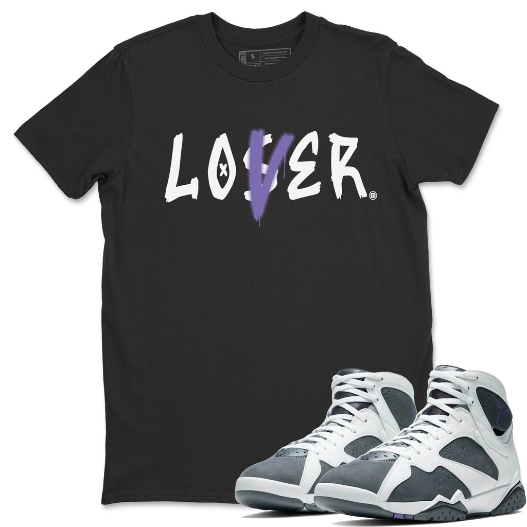Loser Lover Match Black Tee Shirts | Flint