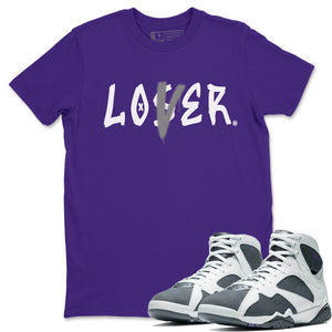 Loser Lover Match Purple Tee Shirts | Flint