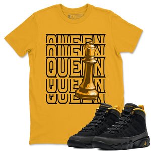 Queen Match Gold Tee Shirts | University Gold