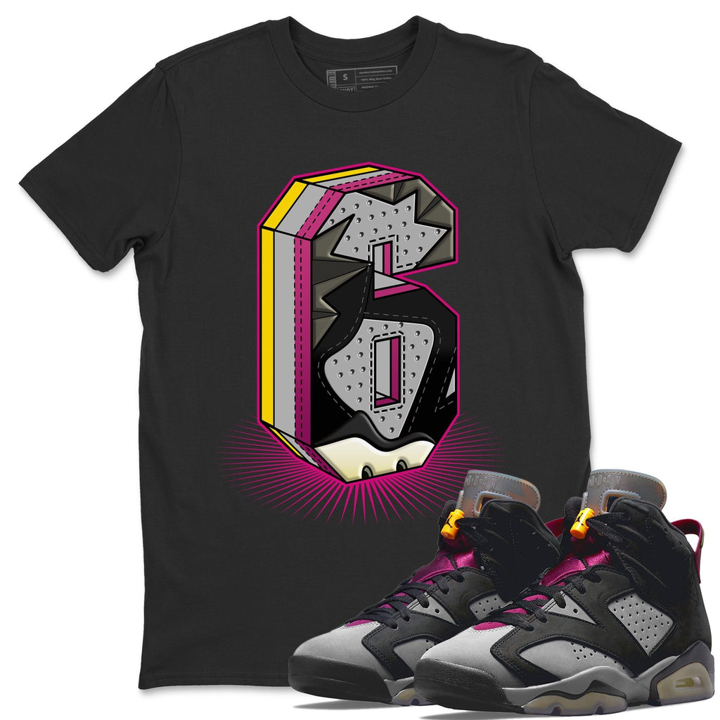 Six Statue Match Black Tee Shirts | Bordeaux