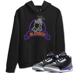 Blessed Match Hoodie | Court Purple