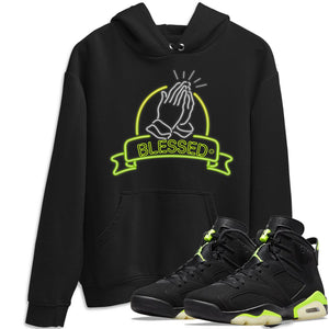 Blessed Match Hoodie | Electric Green