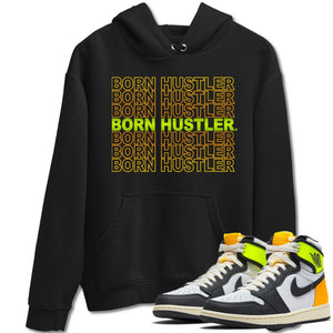 Born Hustler Match Hoodie | Volt Gold