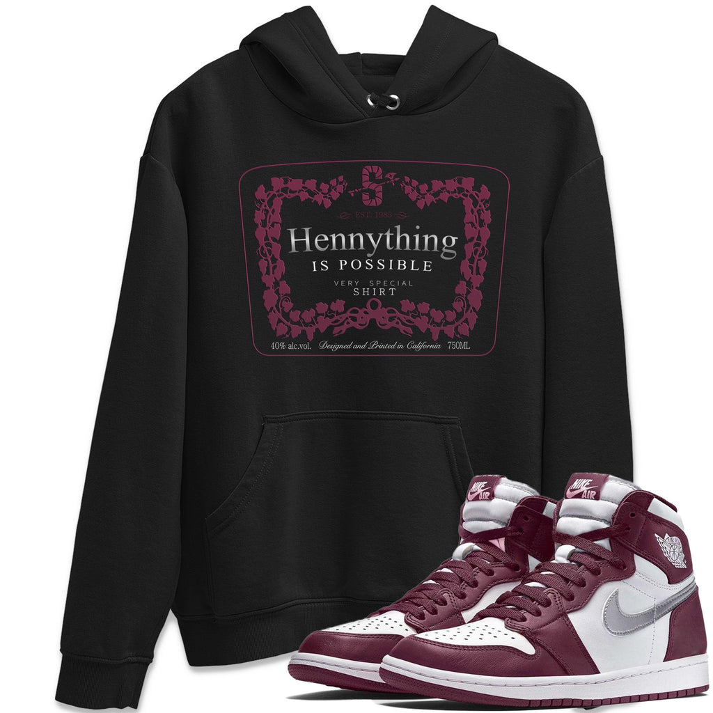 Hennything Match Hoodie | Bordeaux
