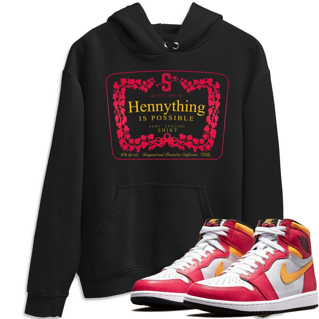 Hennything Match Hoodie | Light Fusion Red