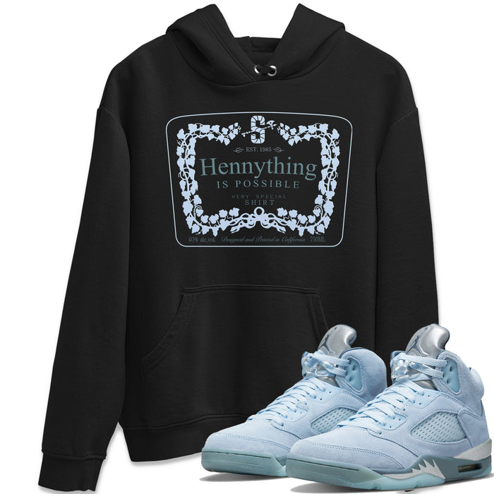 Hennything Match Hoodie | Blue Bird