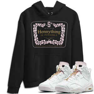 Hennything Match Hoodie | Gold Hoops