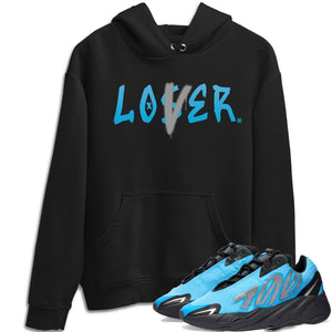 Loser Lover Match Hoodie | Bright Cyan