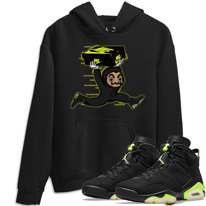 Sneaker Heist Match Hoodie | Electric Green