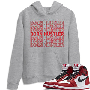 Born Hustler Match Hoodie | Varsity Red