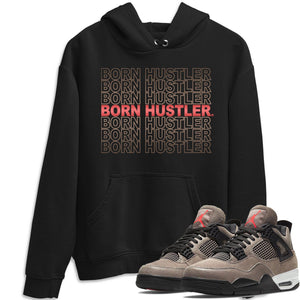 Born Hustler Match Hoodie | Taupe Haze