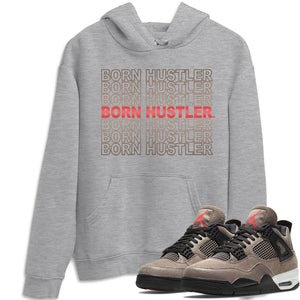 Born Hustler Match Hoodie | Taupe Haze