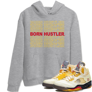 Born Hustler Match Hoodie | Sail