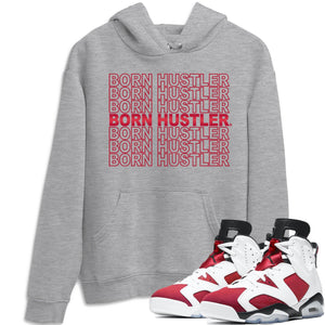 Born Hustler Match Hoodie | Carmine