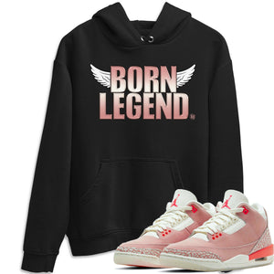 Born Legend Match Hoodie | Rust Pink