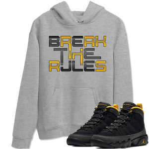 Break The Rules Match Hoodie | University Gold