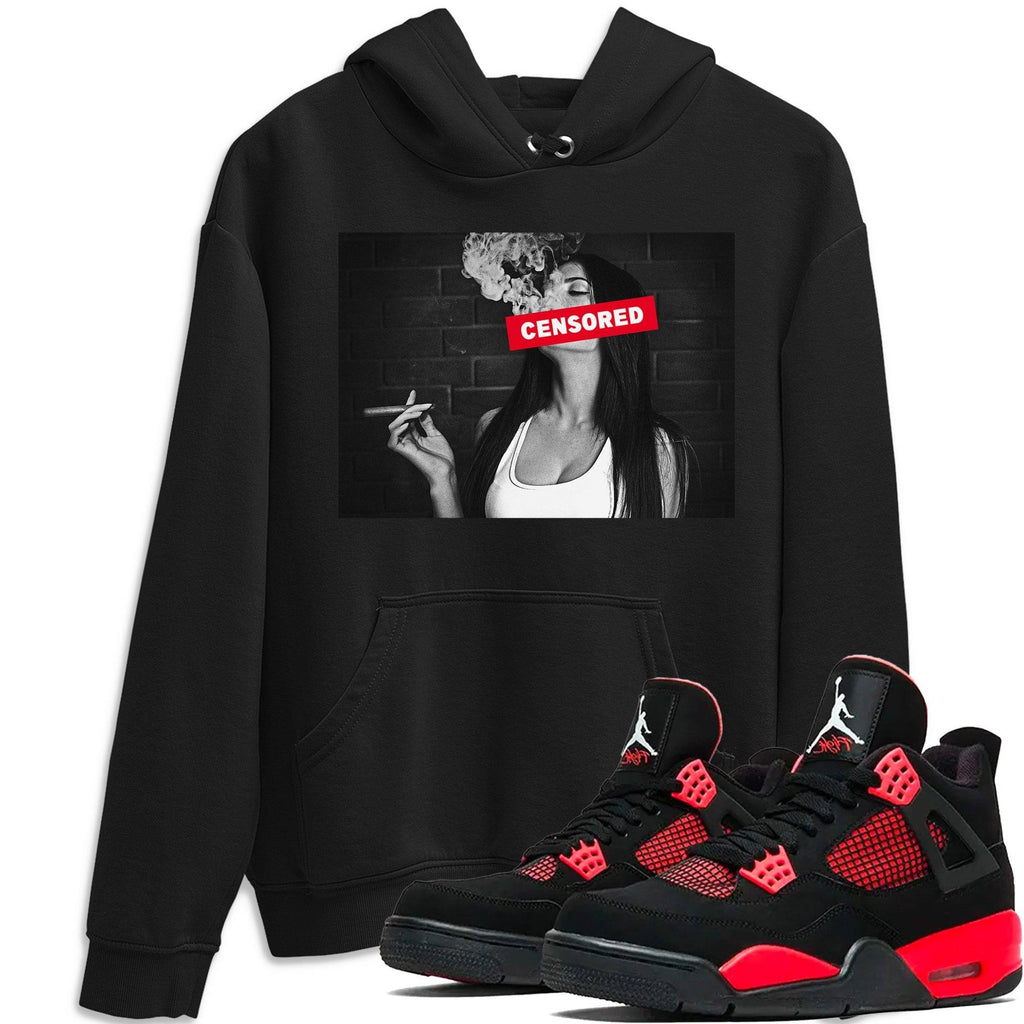 Censored Match Hoodie | Red Thunder