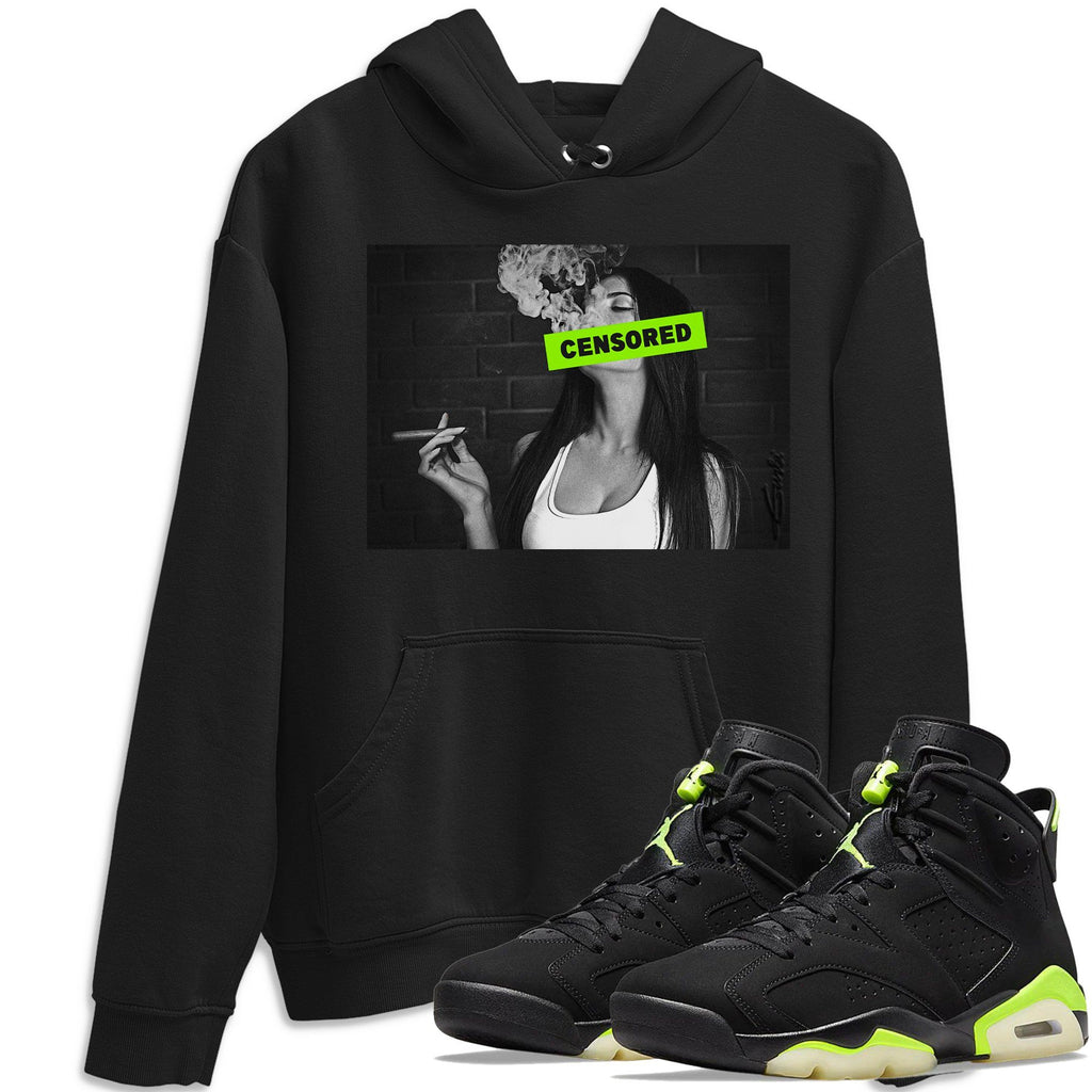 Censored Match Hoodie | Electric Green
