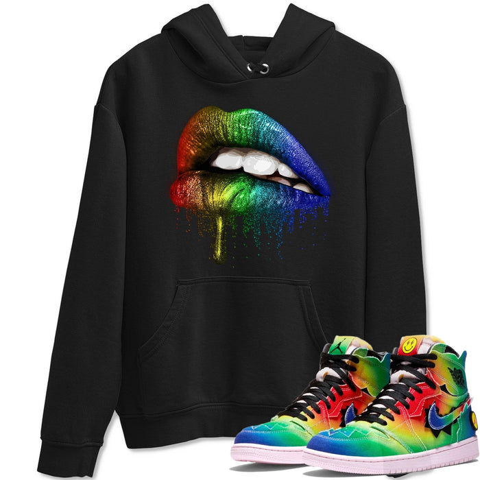 Dripping Lips Match Hoodie | J Balvin