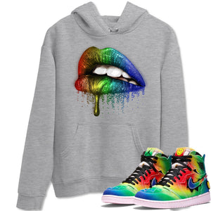 Dripping Lips Match Hoodie | J Balvin