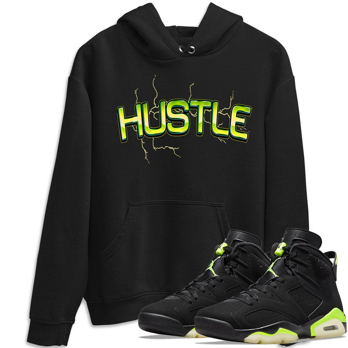 Electric Hustle Match Hoodie | Electric Green