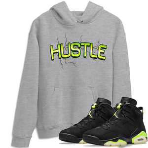 Electric Hustle Match Hoodie | Electric Green