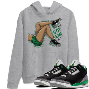 Got Em Legs Match Hoodie | Pine Green