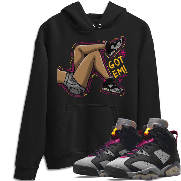 Got Em Legs Match Hoodie | Bordeaux