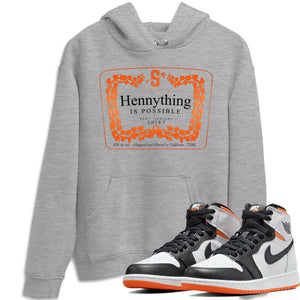 Hennything Match Hoodie | Electro Orange