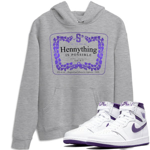 Hennything Match Hoodie | WMNS Court Purple