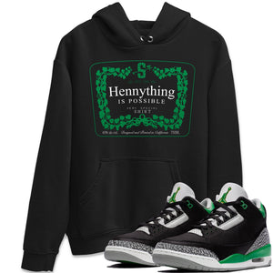 Hennything Match Hoodie | Pine Green