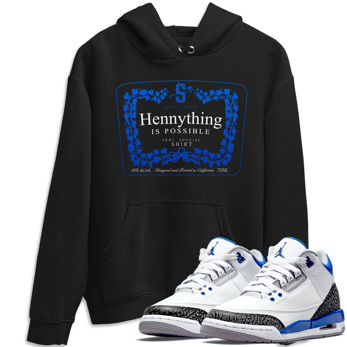 Hennything Match Hoodie | Racer Blue