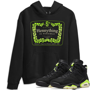 Hennything Match Hoodie | Electric Green