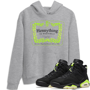 Hennything Match Hoodie | Electric Green