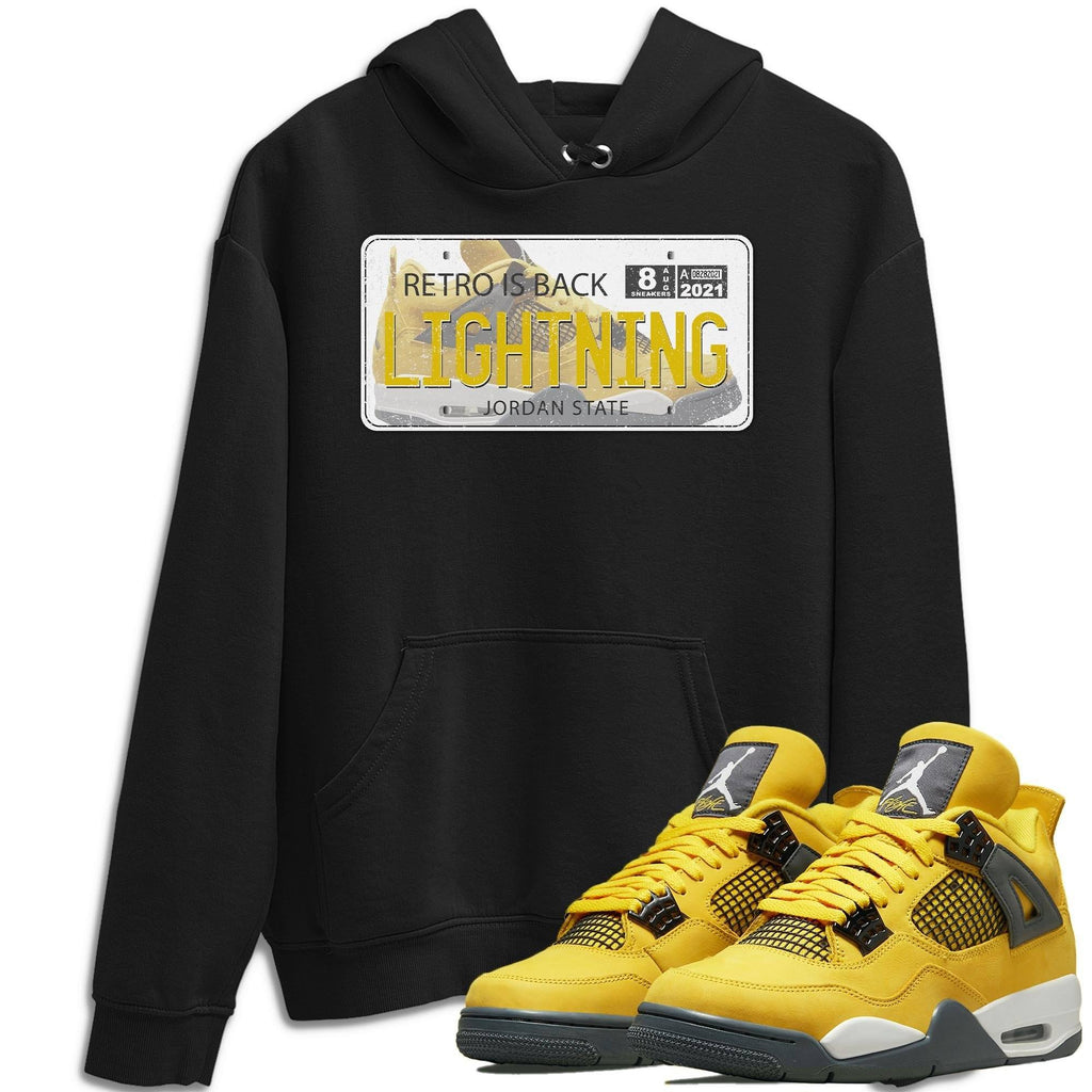 J Plate Match Hoodie | Lightning