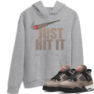 Just Hit It Match Hoodie | Taupe Haze