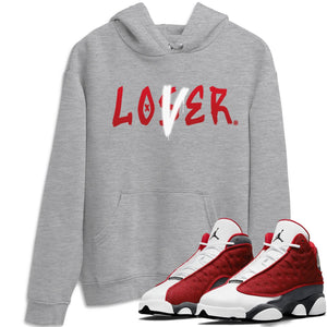 Loser Lover Match Hoodie | Red Flint