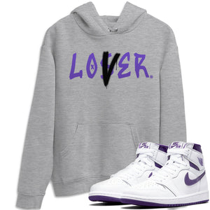 Loser Lover Match Hoodie | WMNS Court Purple