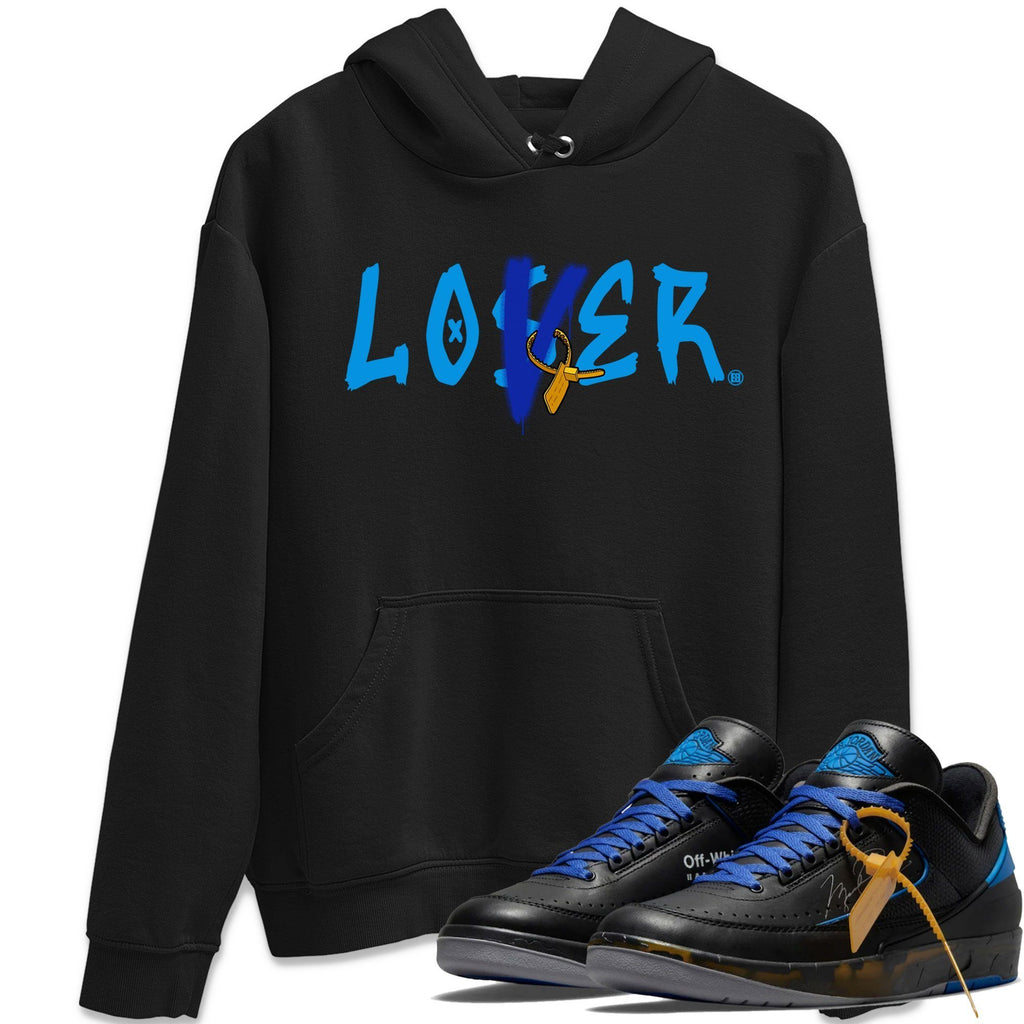 Loser Lover Match Hoodie | Black Royal