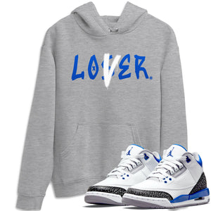 Loser Lover Match Hoodie | Racer Blue