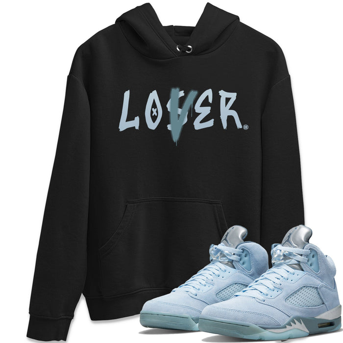 Lover Lover Match Hoodie | Blue Bird