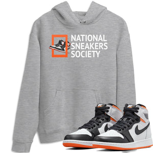 National Sneakers Match Hoodie | Electro Orange