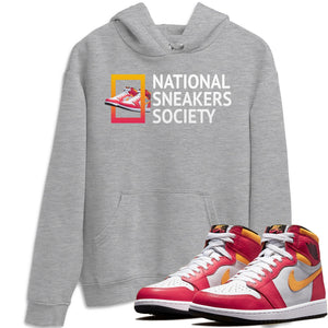 National Sneakers Match Hoodie | Light Fusion Red