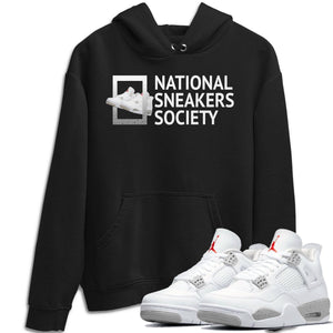 National Sneakers Match Hoodie | White Oreo