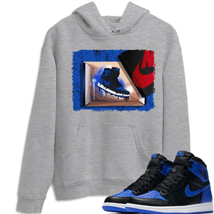 New Kicks Match Hoodie | Royal Black