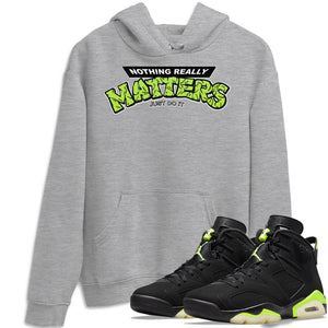 Nothing Matters Match Hoodie | Electric Green
