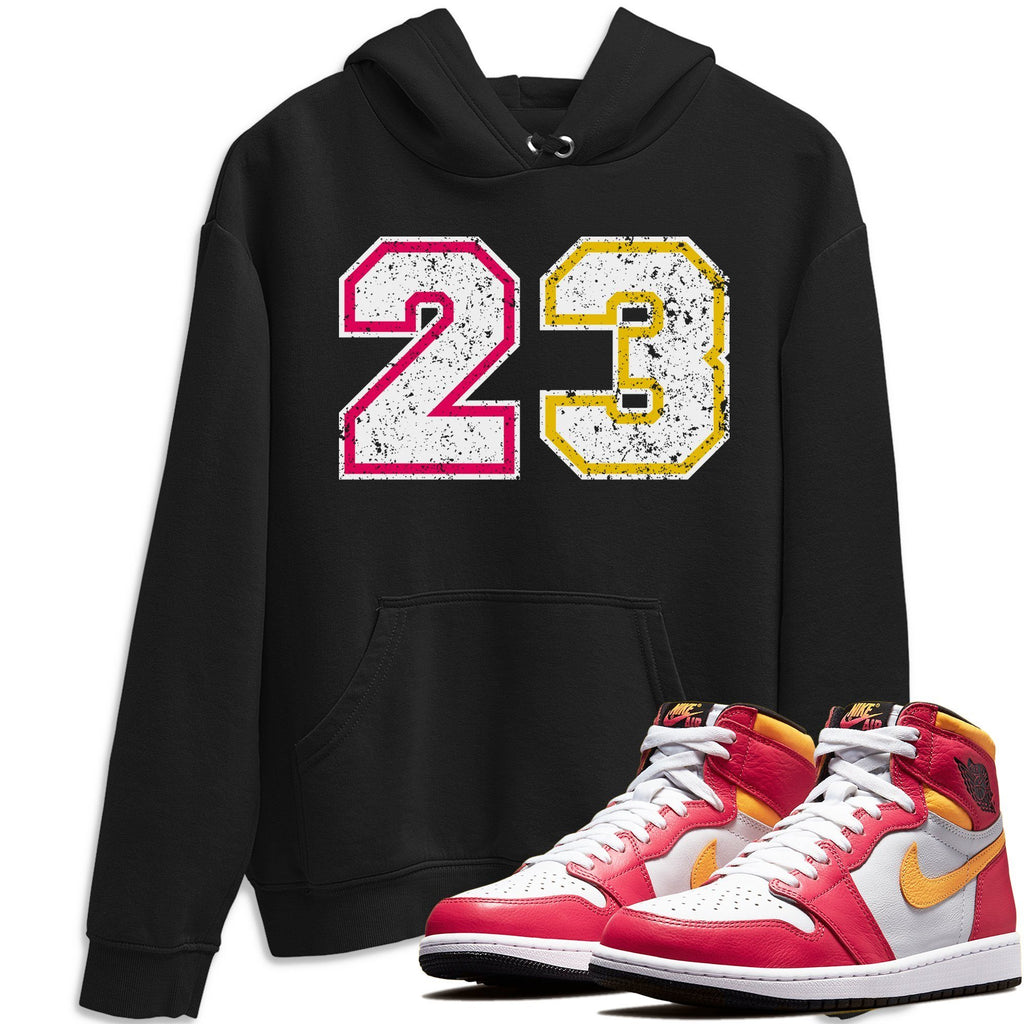Number 23 Match Hoodie | Light Fusion Red