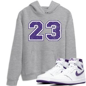 Number 23 Match Hoodie | WMNS Court Purple